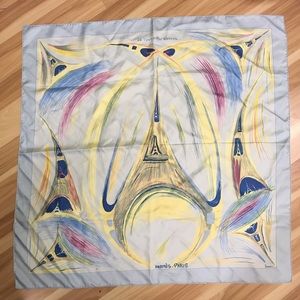 Hermes 2004 Blue Fluo La tour Eiffel s'envole